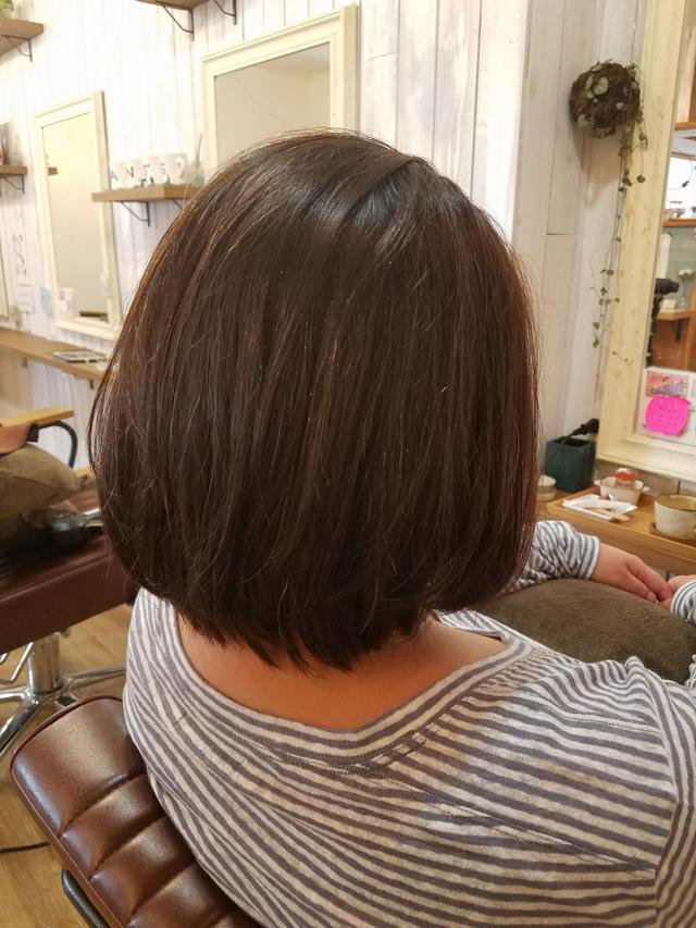 ショートボブ　ヘアドネーション☆