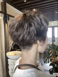 大人シャドウパーマで骨格補正を♪